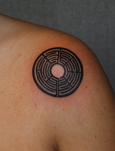 Maze Tattoo